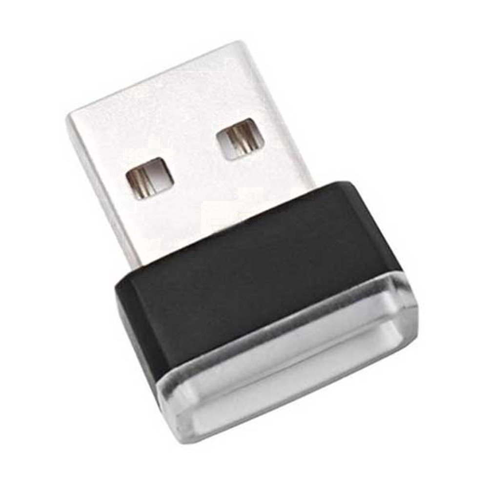 Đèn USB mini tạo không gian lung linh với 7 màu bắt mắt dùng trong xe ô tô