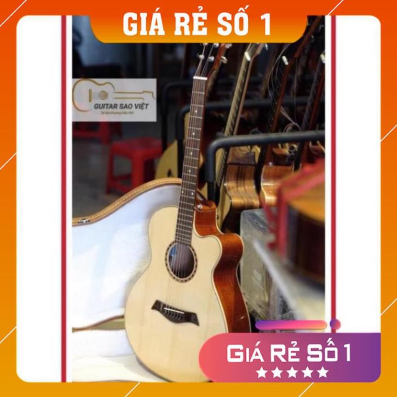 Đàn guitar acoustic full solid có EQ mã Star-02CE (shopmh59)