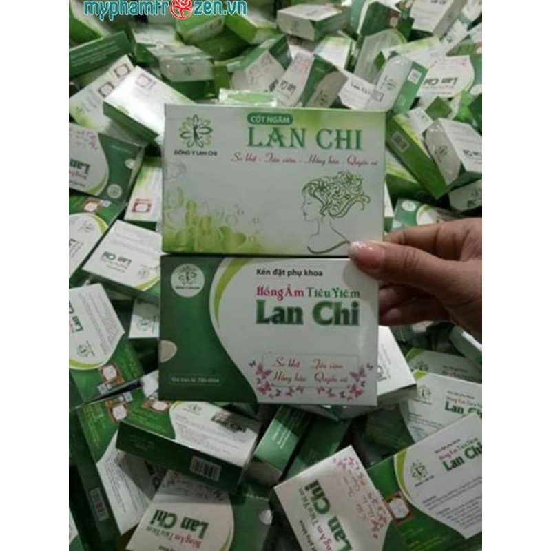 Combo 1 liệu trình Hồng Âm Tiêu Viêm Lan Chi+1 thải độc mặt detox blanc+ 1 lăn khử mùi scion