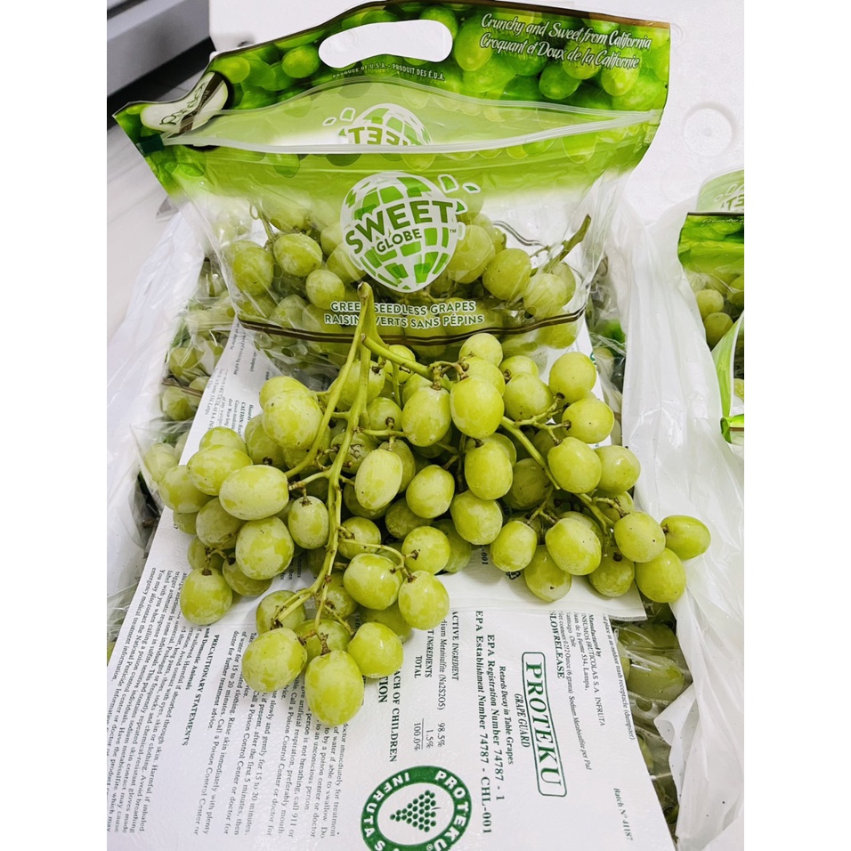 Nho Xanh  Trái Cây Nhập Khẩu