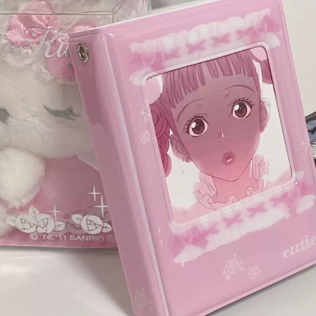 Galicici INS Sách Ảnh Polaroid Họa Tiết Ngôi Sao Theo Phong Cách Ren