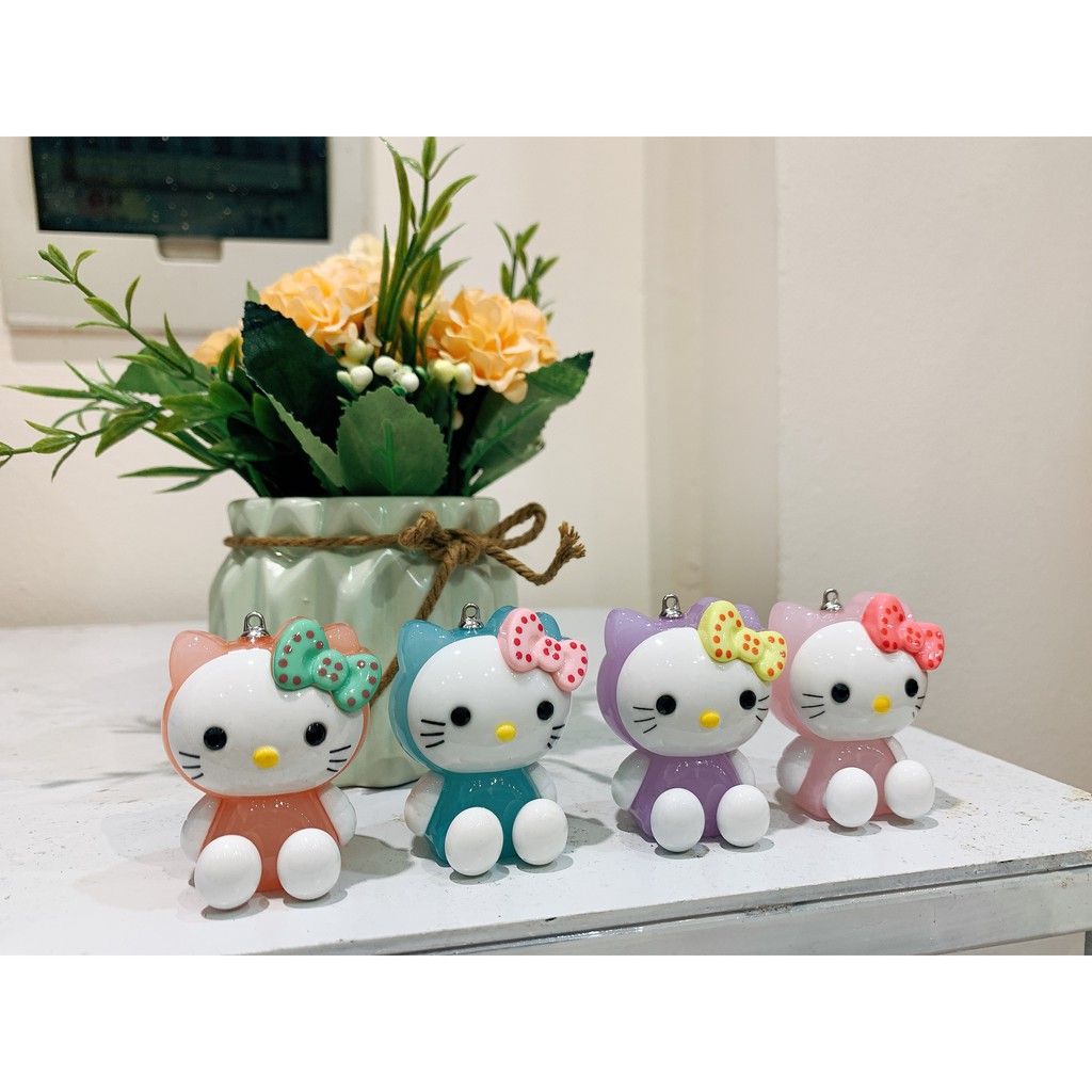 Hình Charm, Móc khóa to bằng đèn kute trang trí vào sục, giày dép, vỏ điện thoại