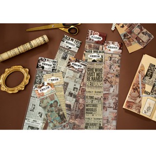 DẢI BĂNG KEO TRANG TRÍ PHONG CÁCH VINTAGE NO.2 DIY BULLET JOURNAL