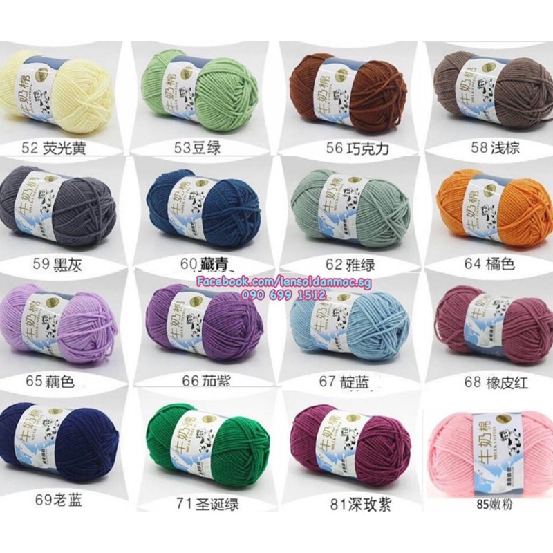 Combo 10 cuộn milk bò (inbox chọn màu)