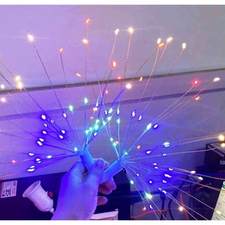 Combo 05 Dây đèn LED phá0 bông 5 bông chùm 30 sợi, có cắm nối tiếp-Hàng loại 1