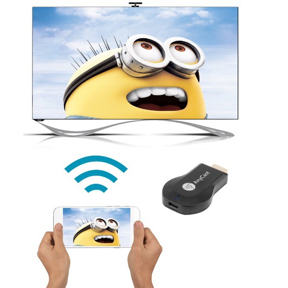 Kết nối điện thoại với tivi, HDMI Không dây, chất lượng FULL HD 1080 - BH UY TÍN 1 đổi 1 3hcomputer