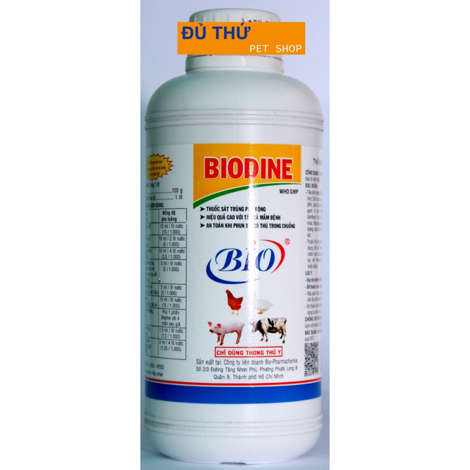 Biodine (500 ml) - Sát trùng