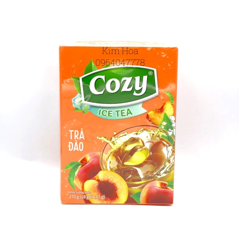 Trà Đào Cozy Hoà Tan 270G