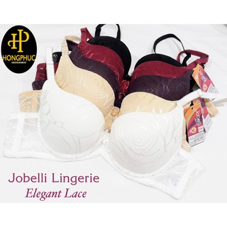 [Jobelli Lingerie] Elegant Lace FullCup Bra Áo Ngực Nữ Ren Sang Trọng Nâng Nhẹ Lót Cup Cotton từ Jobelli