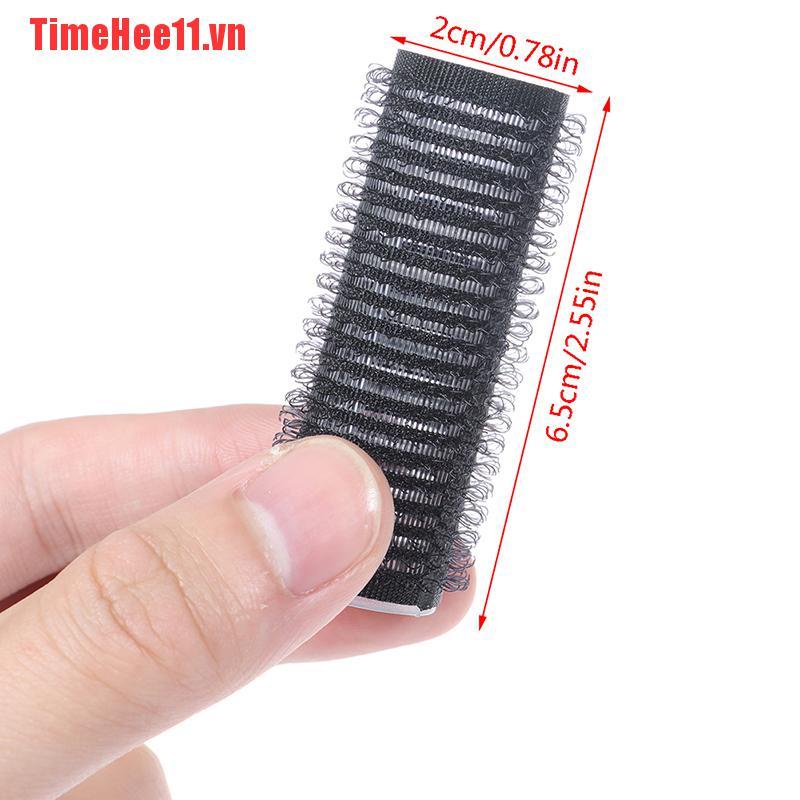 【TimeHee11】Black Self Grip Hair Rollers Hairdressing Curlers Professional Mul