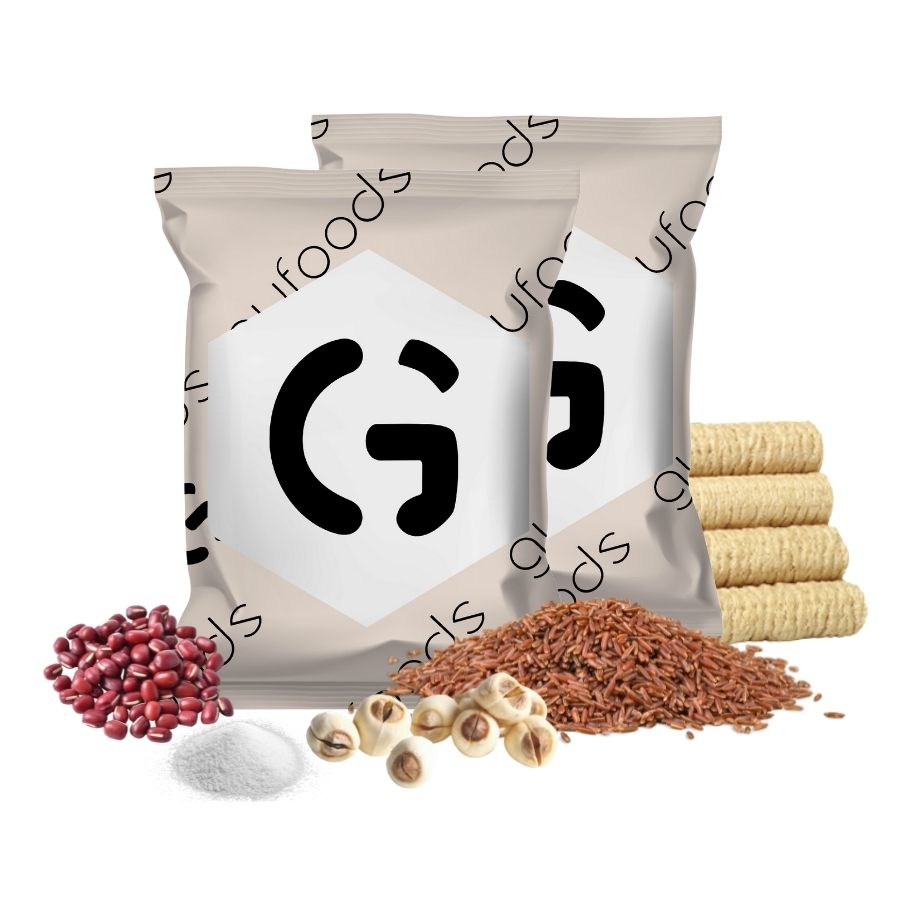 Combo 2 bánh ống gạo lứt GUfoods  - Ăn kiêng, Thực dưỡng, Thuần tự nhiên
