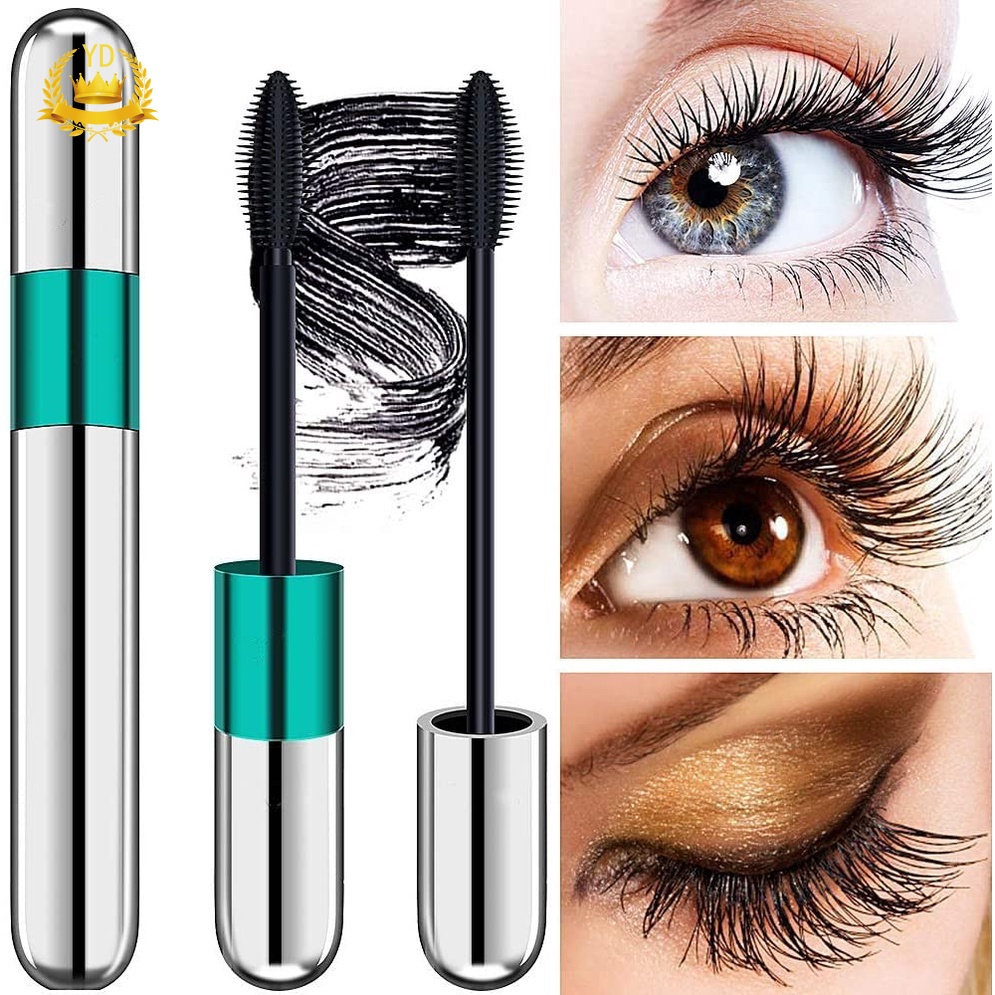 Mascara 2 Trong 1 Chống Nước Lâu Phai Cho Hàng Mi Dài Dày Tự Nhiên