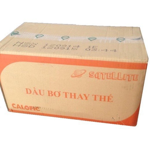 Thùng bơ Cái Lân 20kg, dầu bơ thay thế làm bắp rang bơ