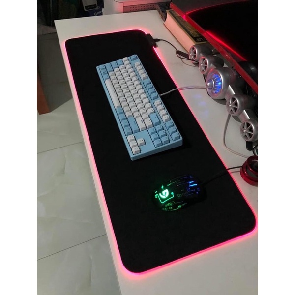 Miếng lót chuột Led RGB - Mousepad Led RGB Full Size Hot 2020