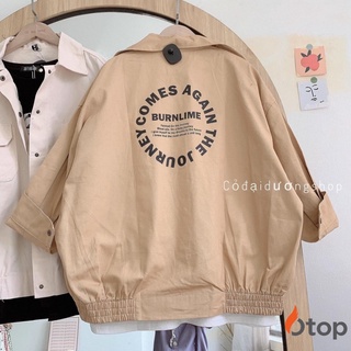 Áo Khoác Bomber Chất Kaki Otop