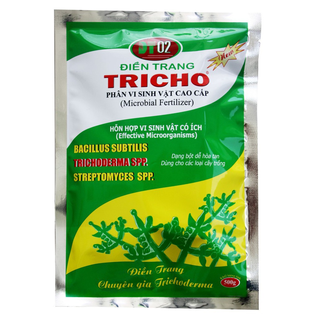 TRICHO gói 500gr - Phân bón vi sinh vật cao cấp