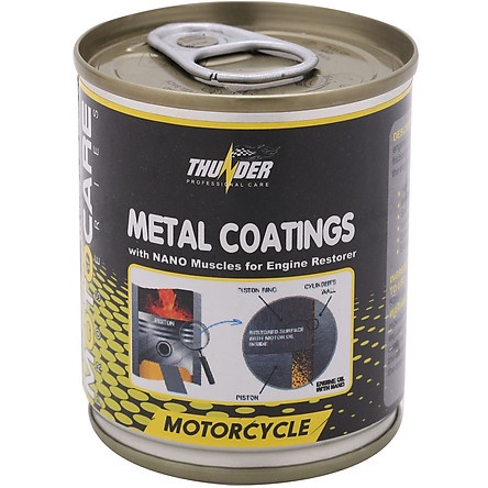 Phụ Gia Phục Hồi Động Cơ Thunder Metal Coating 50ml - cải thiện hiệu suất vận hành, tiết kiệm nhiêu liệu, chạy êm ái