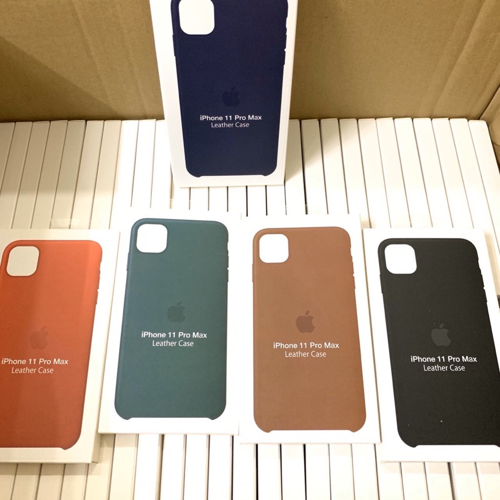 [Mã ELFLASH5 giảm 20K đơn 50K] Ốp lưng da Leather case IPhone 11-IPhone 11 Pro-IPhone 11 Pro Max - Huco Việt Nam