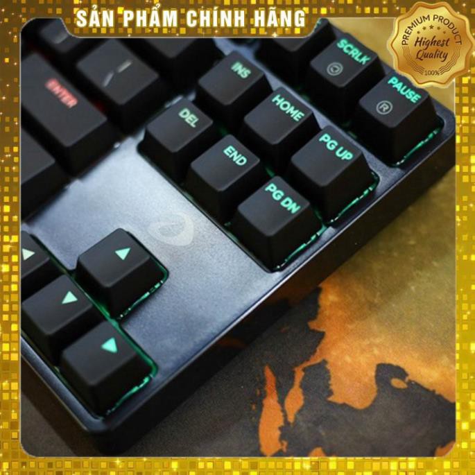 Bàn phím cơ TKL DareU EK880 - Mã cũ DK880, Led rgb 20 chế độ siêu sáng, 87 cap - BH 24 tháng - Chính