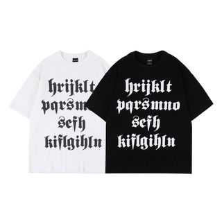 Áo thun mike-z seth tay lỡ - design tee/ black - white