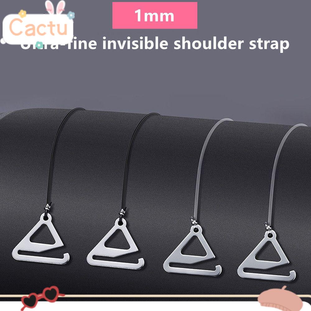 Cặp dây đeo áo ngực trong suốt thanh lịch dễ điều chỉnh thời trang dự tiệc cho nữ