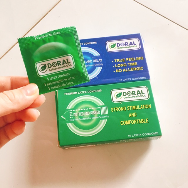 BAO CAO SU DORAL GOLDEN HEALTH USA  HỘP 10 CÁI