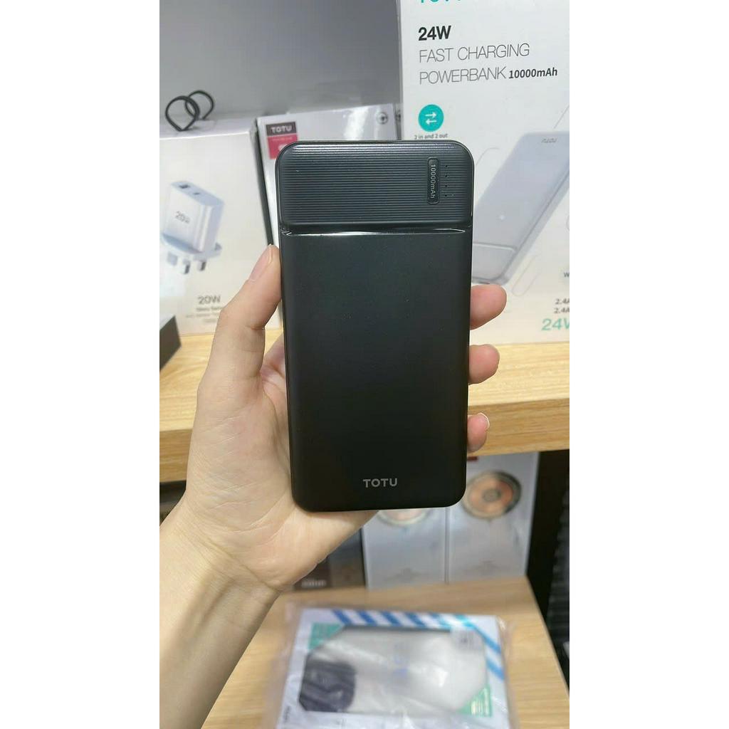 Sạc dự phòng ToTu CPBN046 10000Mah Hổ trợ sạc nhanh cổng usb 5V / 2.4A