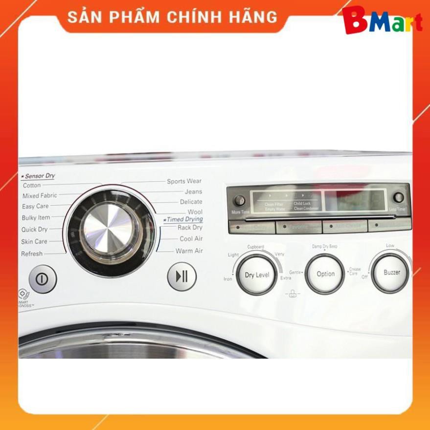 [ Miễn phí vận chuyển lắp đặt tại Hà Nội ] Máy sấy ngưng tụ quần áo LG 8 kg DR-80BW  - BM