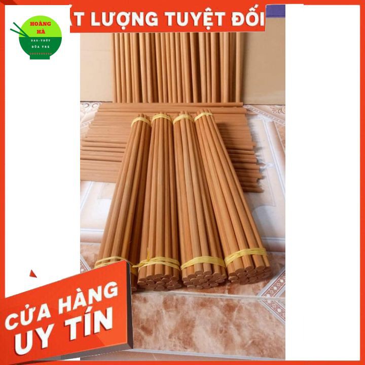Đũa Tre Vót Tay Tây Bắc không hóa chất không nấm mốc1 bó 10 đôi.