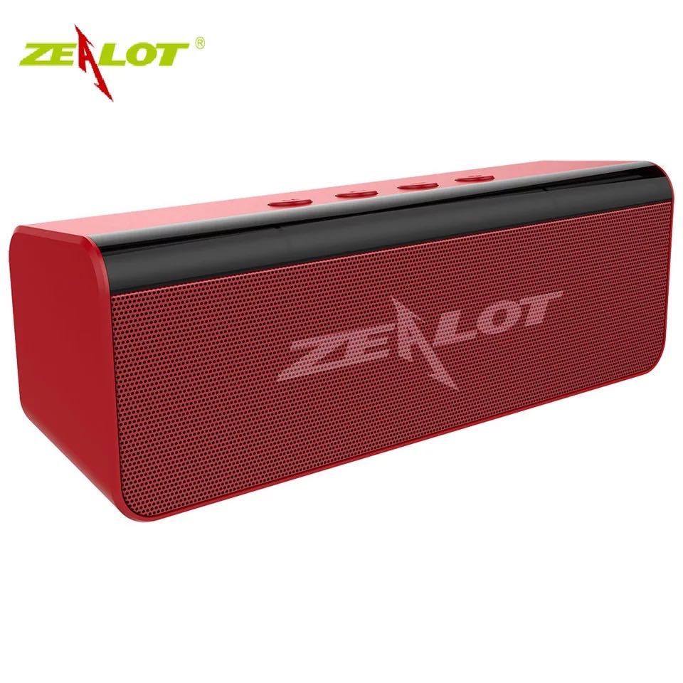 ZEALOT S31 Bluetooth Speaker Portable Boombox 3D HIFI Stereo Wireless Speaker Support TF card, USB Pen  Drive,TWS