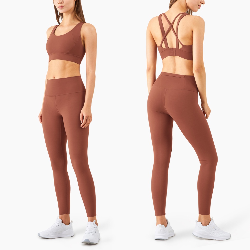 Set áo + quần thể thao lưng cao tôn dáng thoải mái