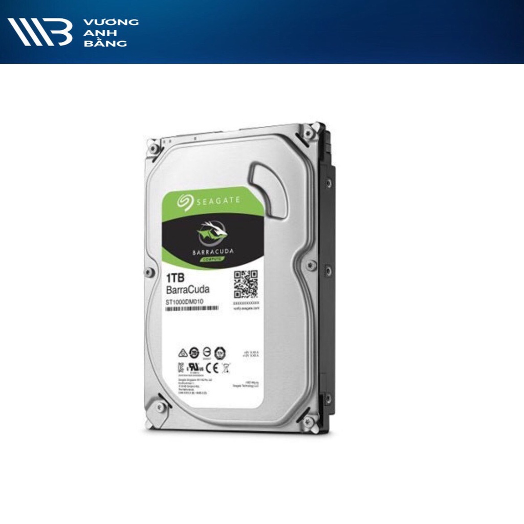 Ổ cứng HDD 3.5&quot; Seagate Barracuda 1TB SATA 7200RPM- Hàng chính hãng