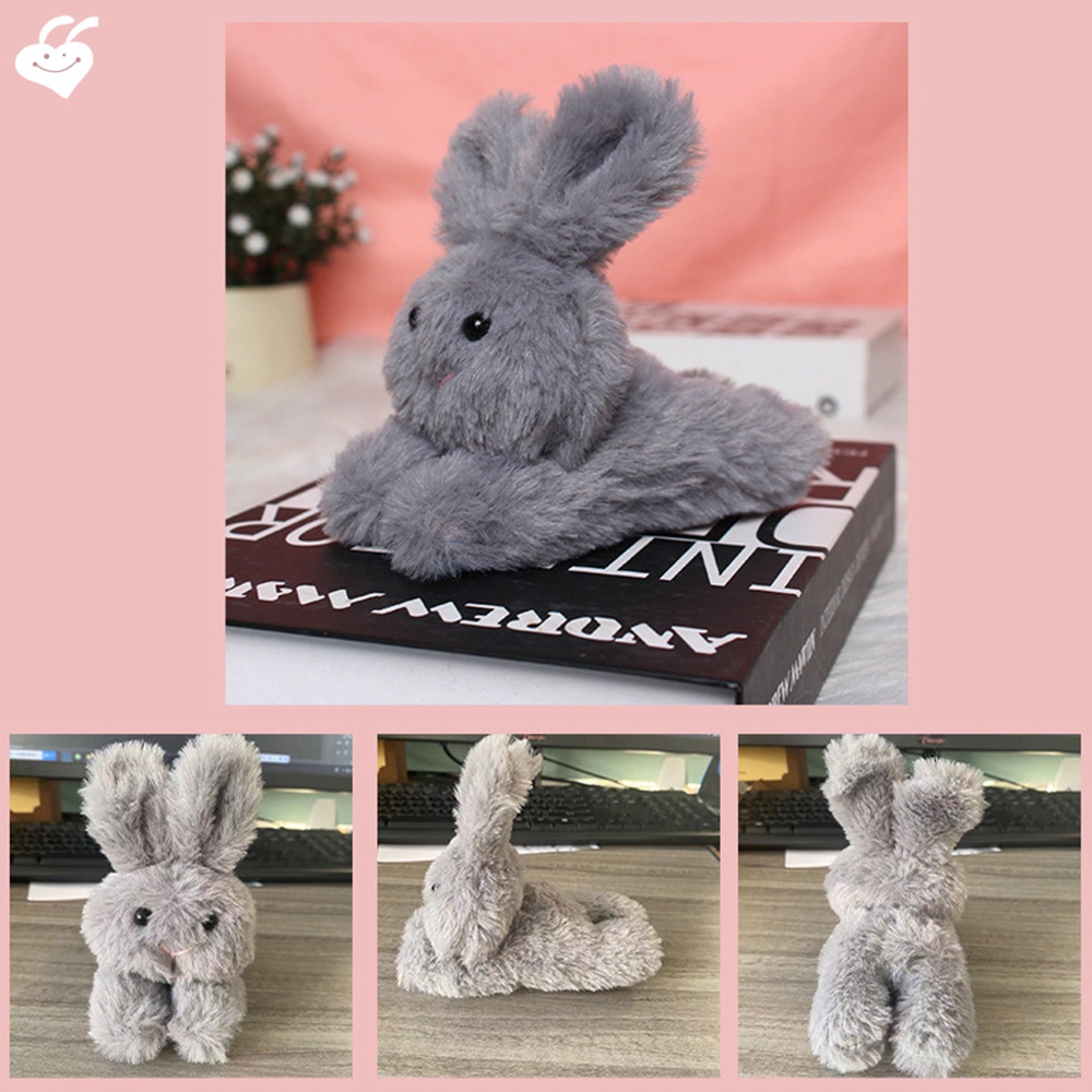 Đồ Chơi Nhồi Bông Hình Thỏ Hoạt Hình Kèm Túi Cà Rốt Mềm Mại Thoải Mái
