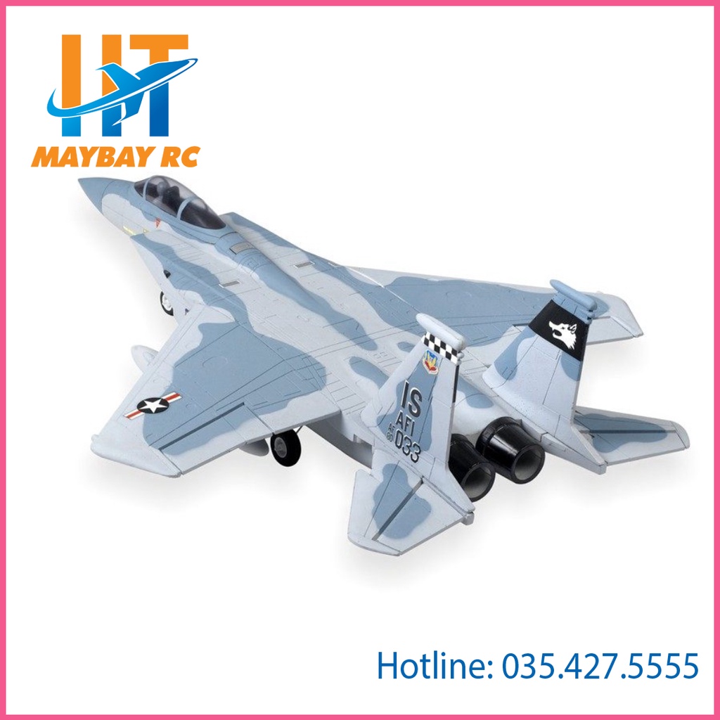 Máy Bay Điều Khiển F15 FMS 64MM Phiên Bản Nâng Cấp V2 PNP