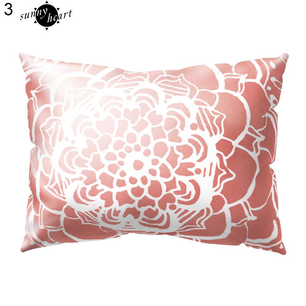 Vỏ Gối Sofa Họa Tiết Hoa Phong Cách Hiện Đại