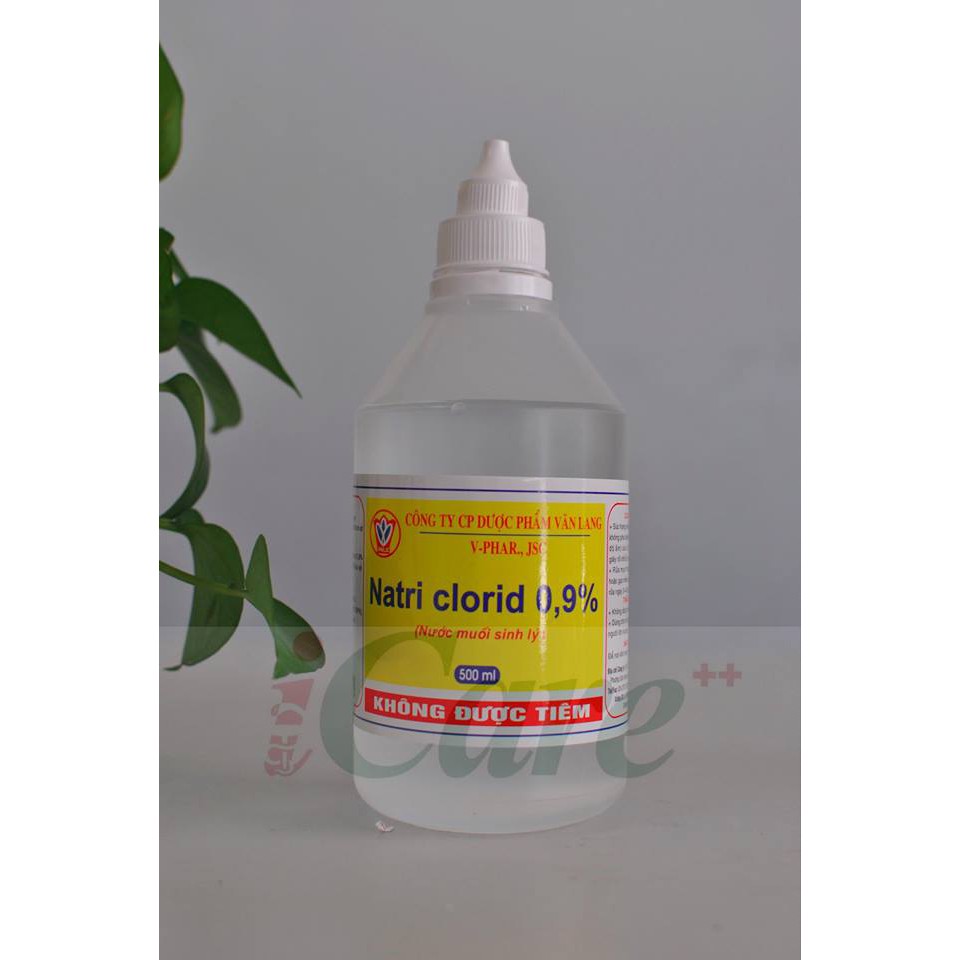 NATRICLORID 0.9% - NƯỚC MUỐI SINH LÝ 500ML