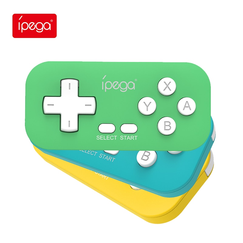 IPEGA ANDROID PLAY STATION Tay Cầm Chơi Game Bluetooth Không Dây Có Đèn Cho Pc Tv Box 3 Joy Con