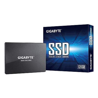 Ổ cứng SSD Gigabyte 120GB SATA 3 2,5 inch Đọc 500MB/s Ghi 380MB/s Chạy rất nhanh Ổn định Bền bỉ  -  Hàng Chính hãng