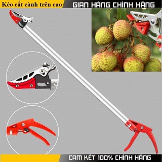 kéo cắt tỉa cành cây trên cao ,kéo hái hoa quả 2m , 3m , 4m