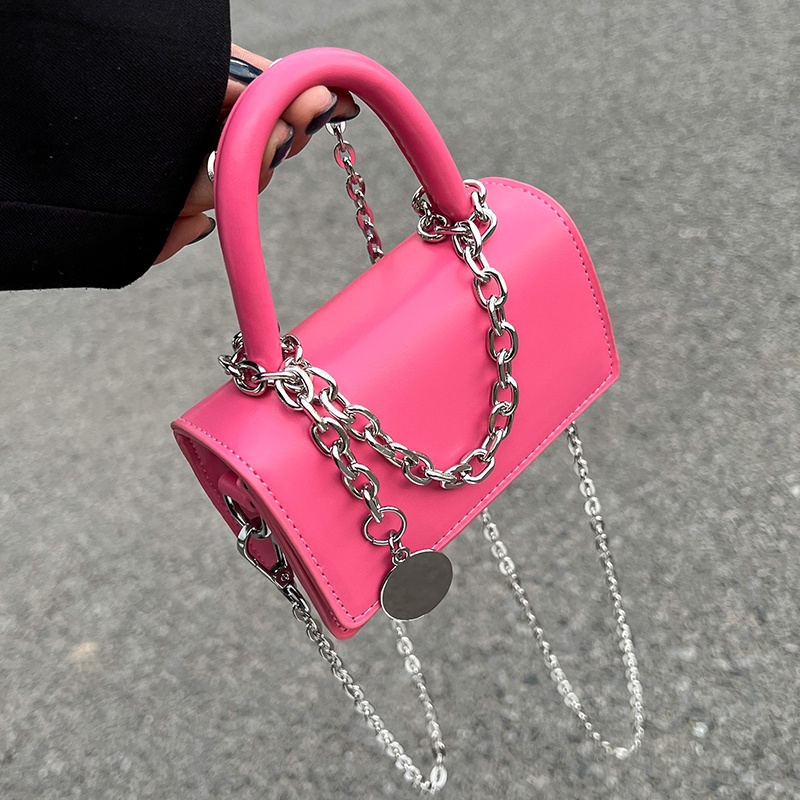 IELGY Túi Đeo Vai Có Dây Đeo Mắc Xích Nhiều Màu Tùy Chọn Thời Trang Cho Nữ