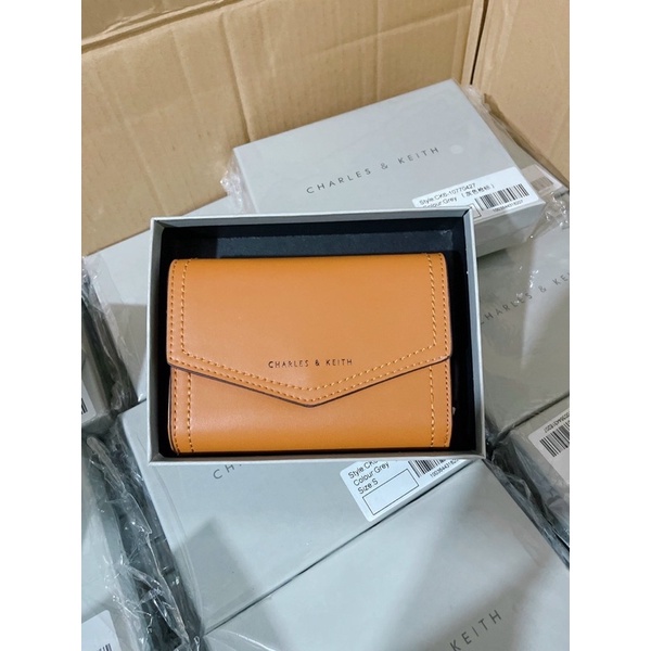 Ví CC.k nắp bì thư full box 4 màu kèm ảnh thật hàng cao cấp