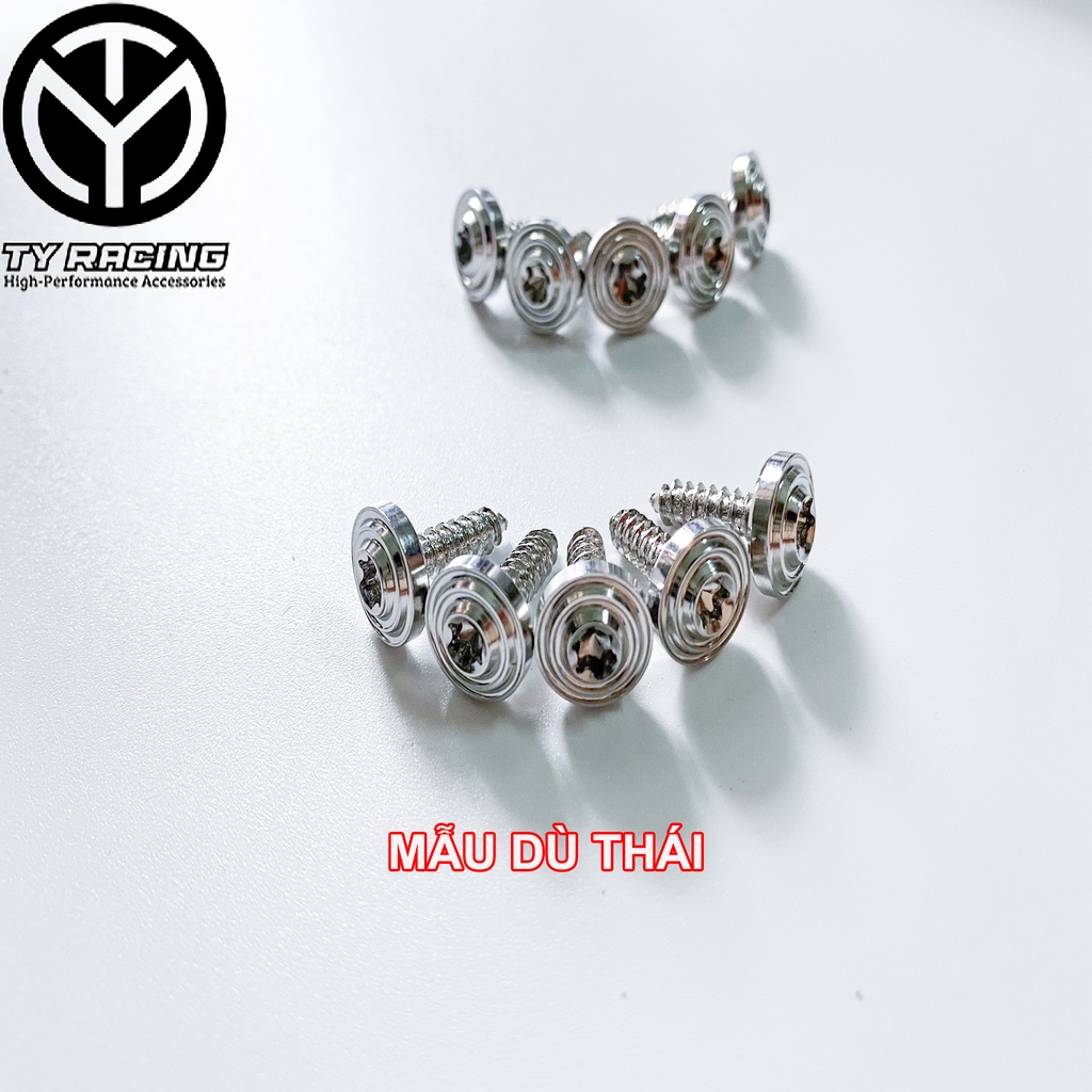 Ốc Salaya 4li xoắn gắn dàn áo HONDA Chuẩn Inox 304 xịn - TY Racing