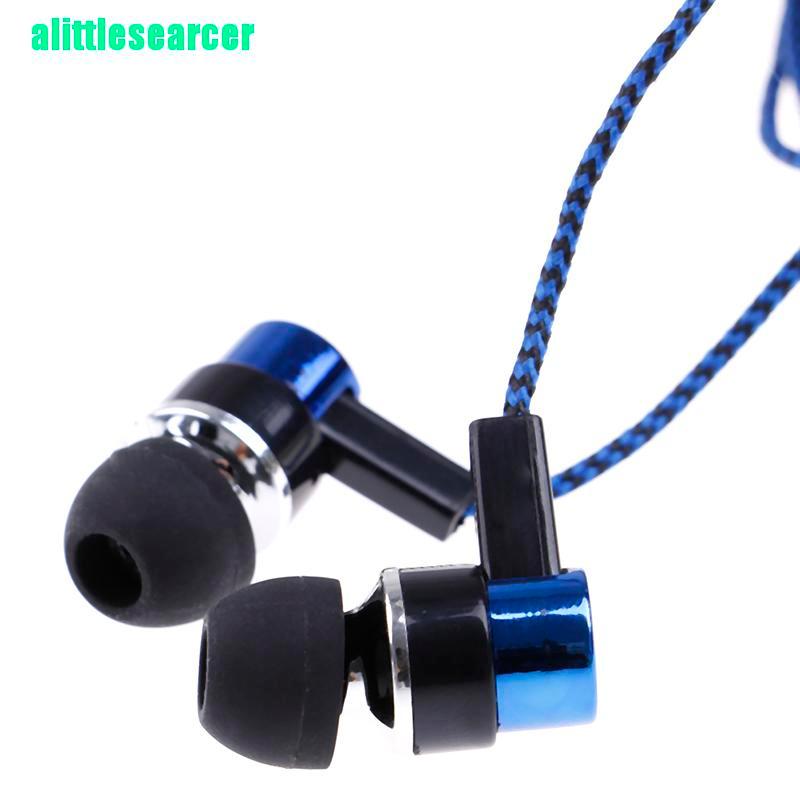 Tai Nghe In-Ear 3.5mm Dây Bện Thời Trang