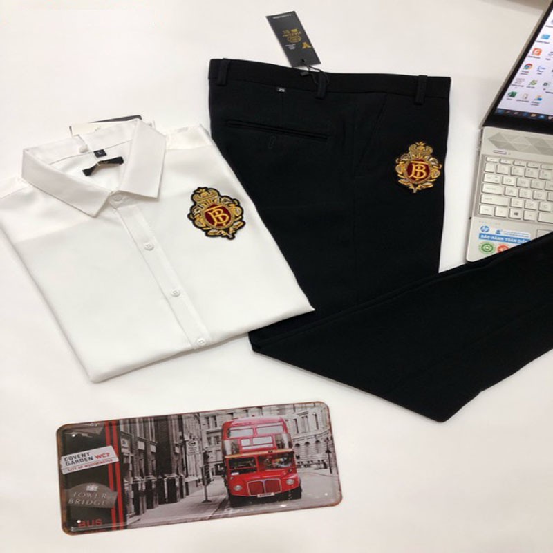 Quần Âu Đen Mác Họa Tiết Chất Liệu Chống Nhăn Tôn Dáng Tăng Chiều Cao Thể Hiện Phong Cách