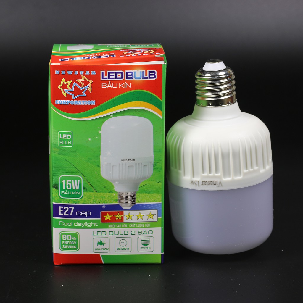 Bóng đèn LED Bulb bầu kín tiết kiệm điện Vinastar