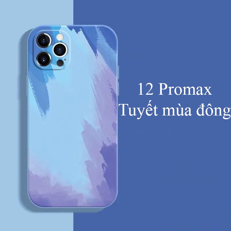 Ốp lưng màu loang cho iPhone 6Plus/7Plus/8plus/X/Xsmax/11Promax/12Promax
