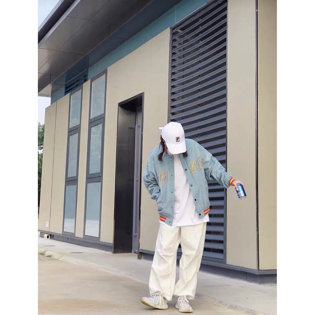 Áo Khoác Bomber/ Áo Khoác Kaki Bomber jacket Nhung Tăm Nam Nữ Unisex HOT TREND | BigBuy360 - bigbuy360.vn