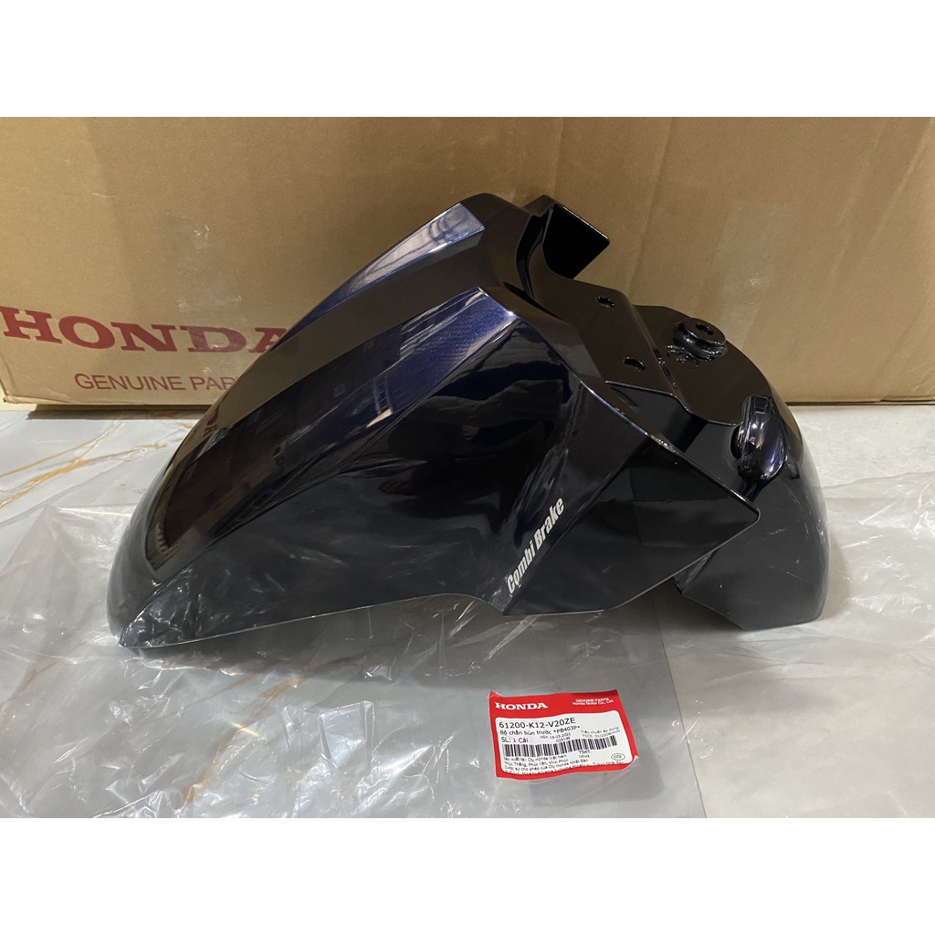 Bộ chắn bùn trước HONDA LEAD125 năm 2019 màu Xanh đậm. (61200K12V20ZE)