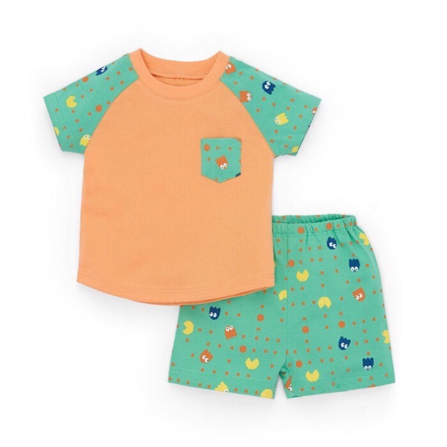 LULLABY - Bộ cộc tay raglan NH25-20