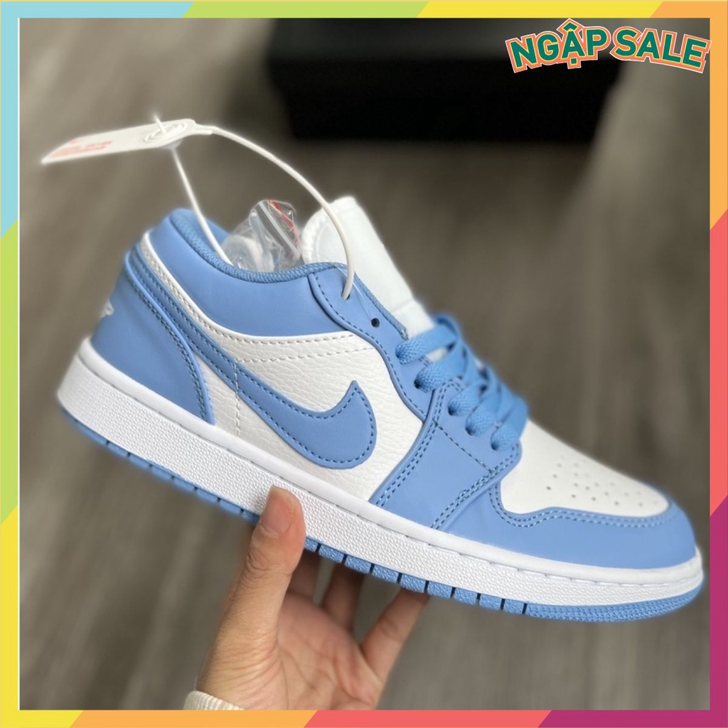 ⚡️GIÁ SỐC⚡️[Ảnh thật do shop tự chụp 100%] Giày Jordan Low 1 xanh trắng hàng chuẩn
